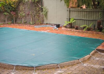 Telone in pvc per copertura piscine.