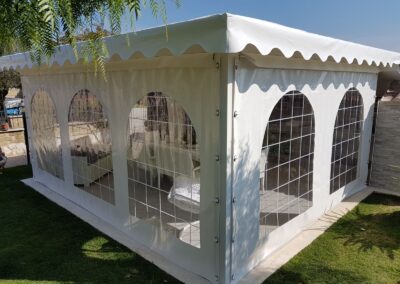 Teloni Finestrati per Gazebo